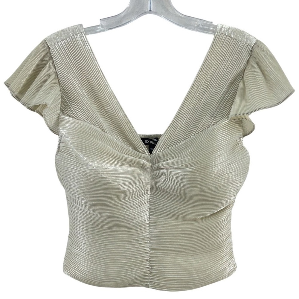 Express Metallic Women's Top